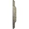 Ekena Millwork Leaf Ceiling Medallion (Canopies up to 4 3/4"), 11 3/8"OD x 3 5/8"ID x 1 1/8"P, Castle Stone Crackle CM11LFCSC - alternate 4